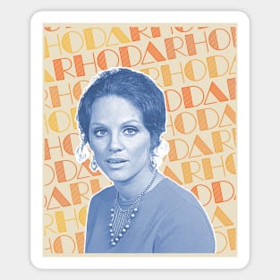 Rhoda // Retro 70s TV Sitcom FanArt Design Sticker